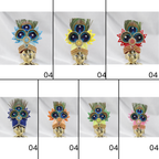 Netra Tilak Laddu Gopal Mukut - Mix Color / Pack of 12