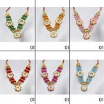Pushp Mala For Laddu Gopal - Mix Color / Pack of 12