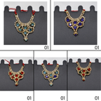 Diamond Mala For Laddu Gopal - Mix Color / Pack of 12