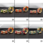 Diamond Kangan For Laddu Gopal - Mix Color - Pack of 6