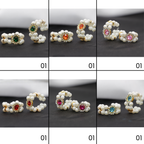 લાડુ ગોપાલ માટે પુષ્પ કંગન - મિક્સ કલર