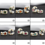 લાડુ ગોપાલ માટે પુષ્પ કંગન - મિક્સ કલર