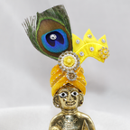 Shikhar Ratna  Diamond & Zari Laddu Gopal Mukut