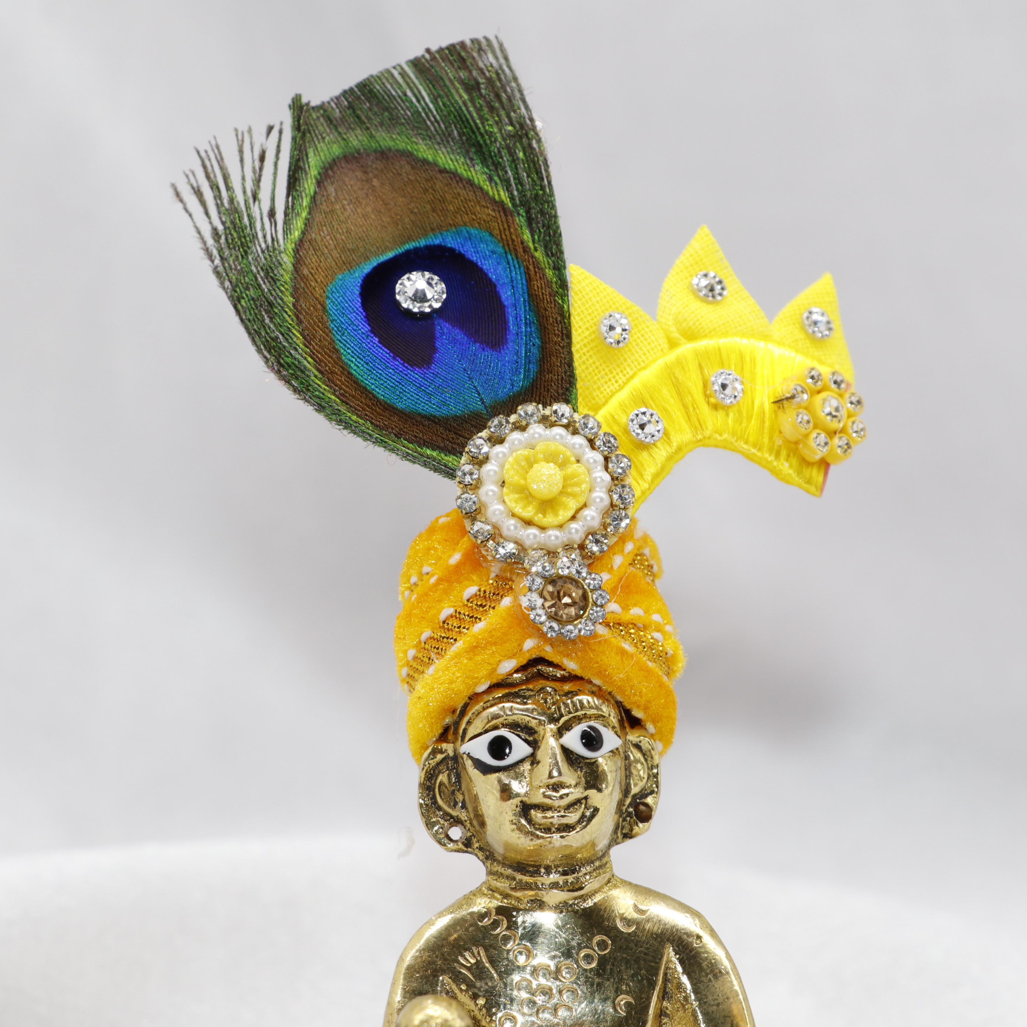 Shikhar Ratna  Diamond & Zari Laddu Gopal Mukut