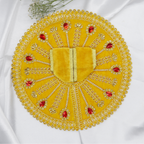 Jhalar Chakra Diamond Work Laddu Gopal Dress