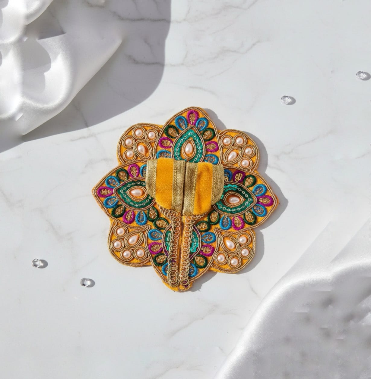 Zardosi silk Poshak Rajkot manufacturer