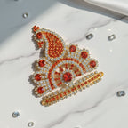 Bal Mukund Laddu Gopal Mukut - Mix Color / Pack of 12