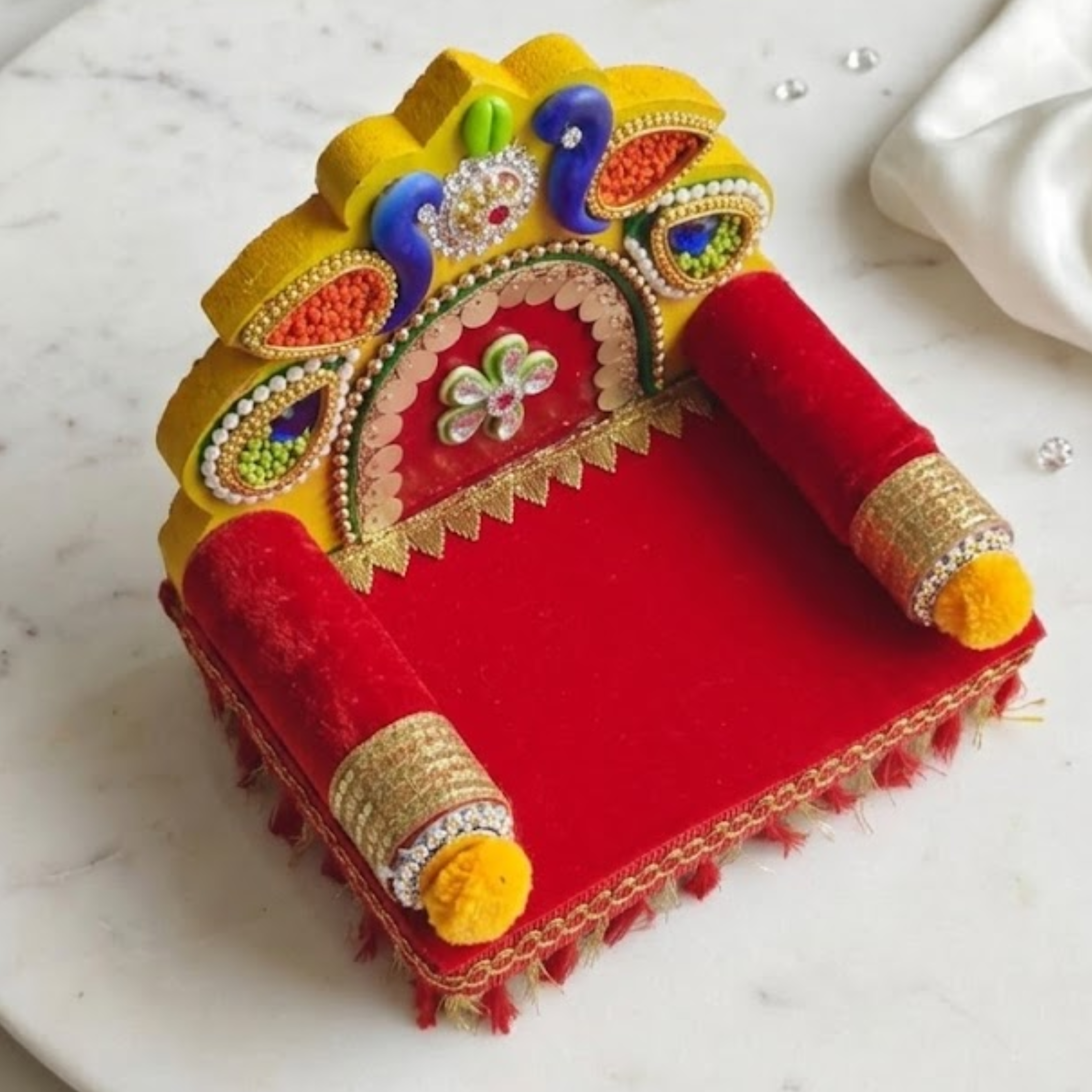 brass throne for Laddu Gopal wholesale
