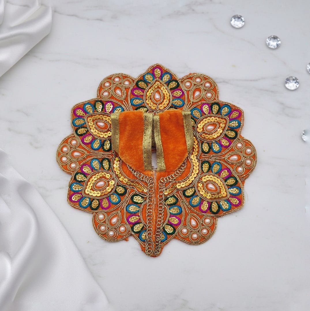 brocade Poshak for Laddu Gopal size 1