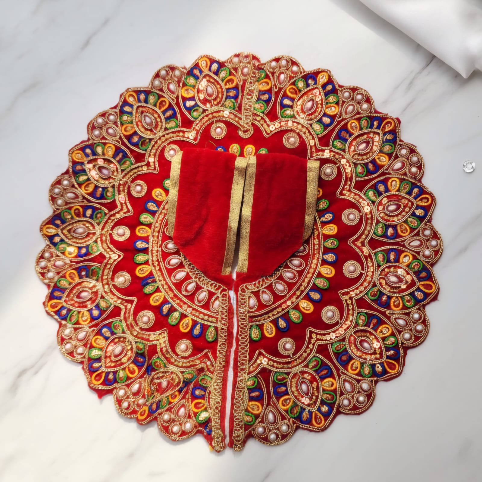 brocade dress for Bal Gopal size 6 wholesale