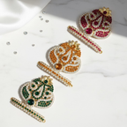 Suvarna Sikhar Laddu Gopal Mukut - Mix Color / Pack of 12