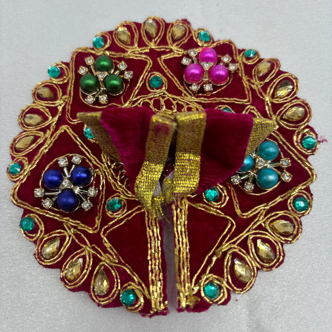 net Poshak for Laddu Gopal size 2