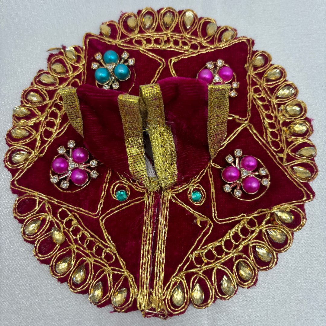 net Poshak for Laddu Gopal size 5