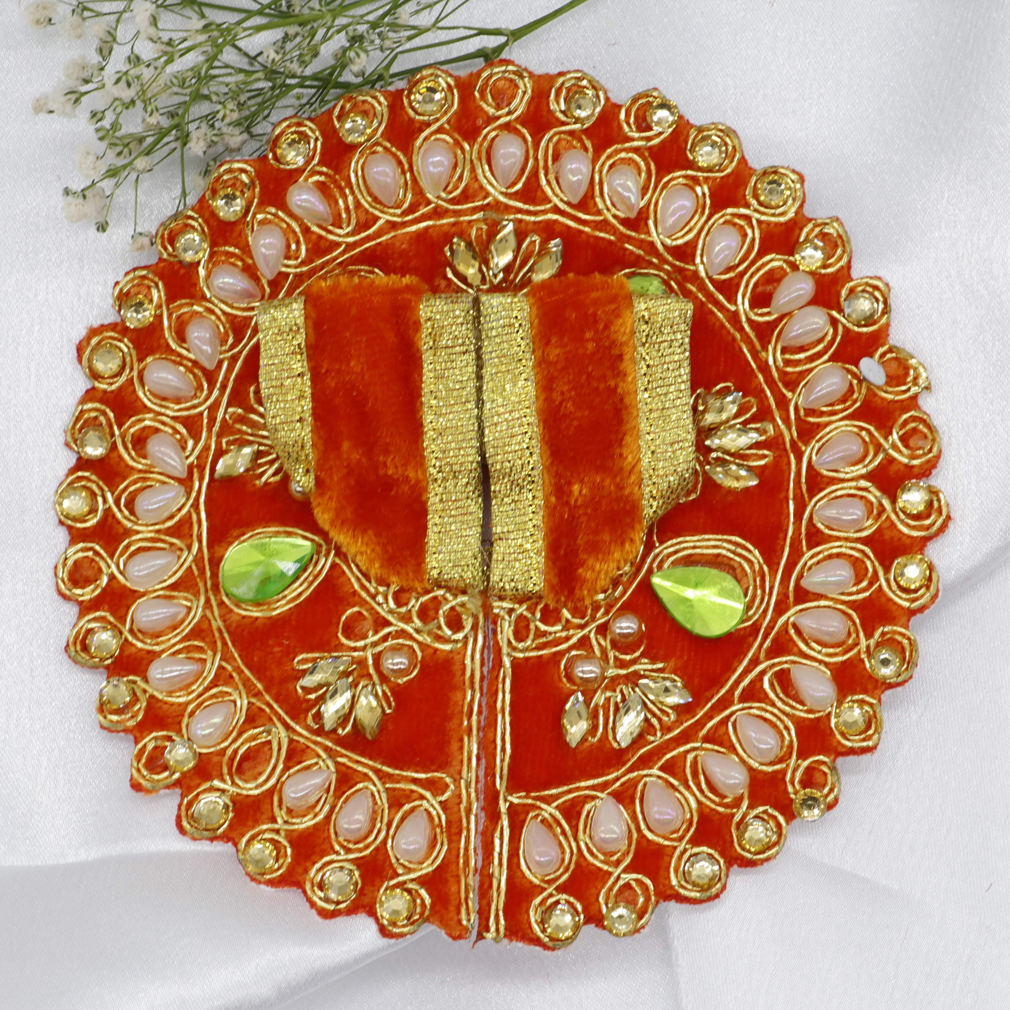 organza Poshak for Laddu Gopal size 2
