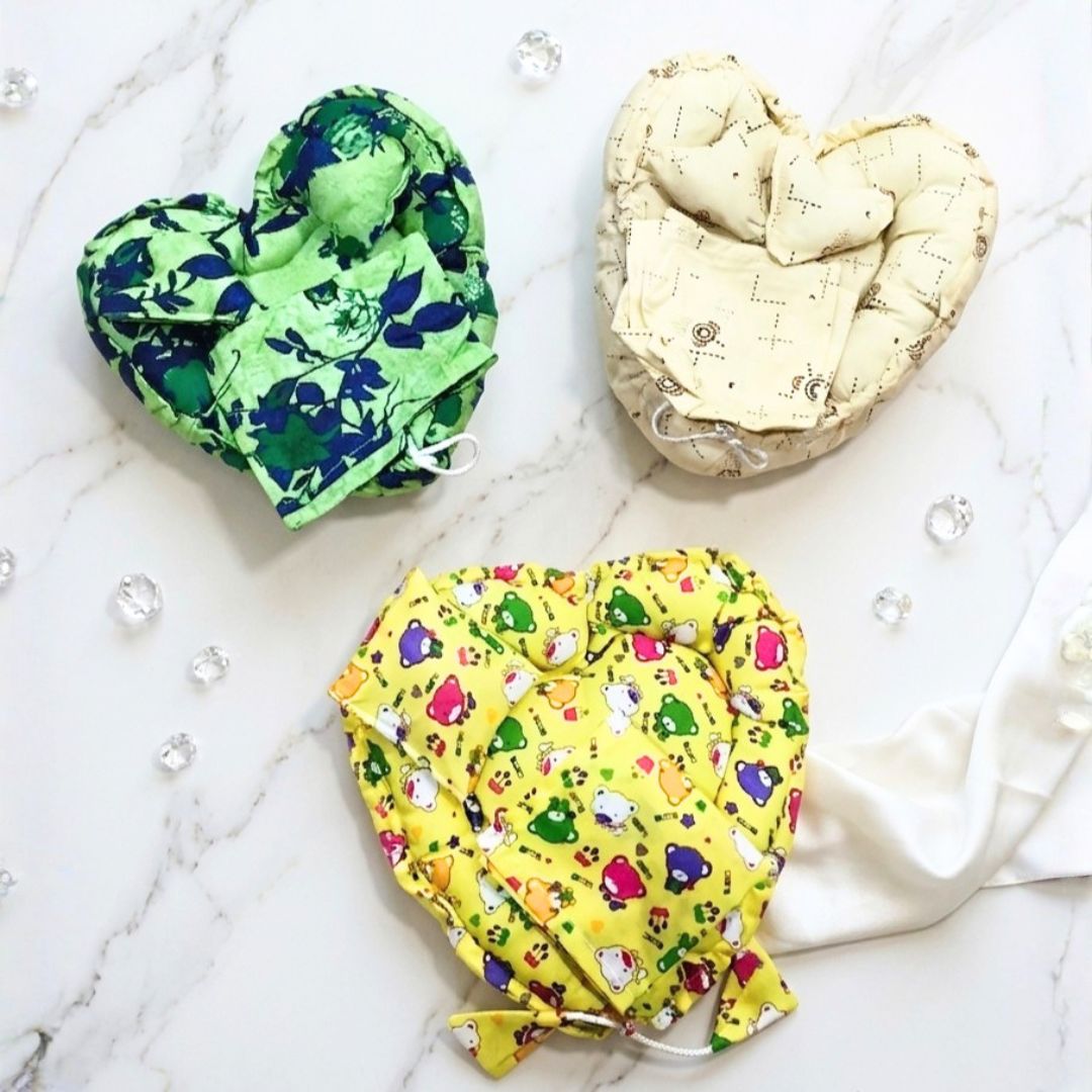 Heart Shape Bister For Laddu Gopal - Pack of 6