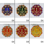 Phool Patti Zari Work Laddu Gopal Dress - Mix Color - Pack of 12