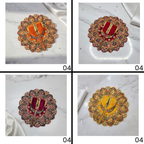 Bhagwati Shringar Laddu Gopal Dress - Mix Color - Pack of 12