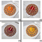 Bhagwati Shringar Laddu Gopal Dress - Mix Color - Pack of 12