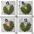 Kunj Vihari Laddu Gopal Dress - Mix Color - Pack of 12