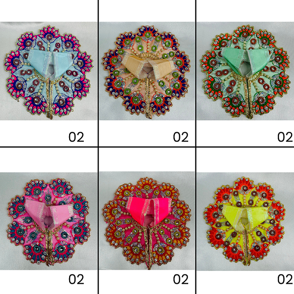 Surya-Kiran Poshak For Laddu Gopal - Pack of 12