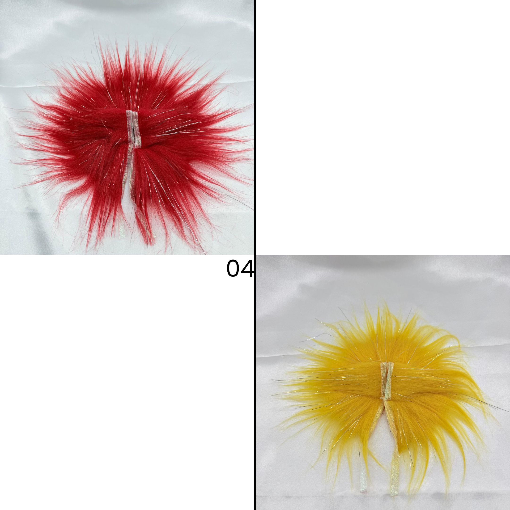 Woolen Fur Dress For Laddu Gopal - Mix Color - Pack of 6