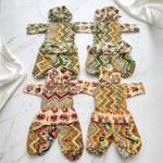 Gujarati Poshak For Silicone Laddu gopal - Pack of 12