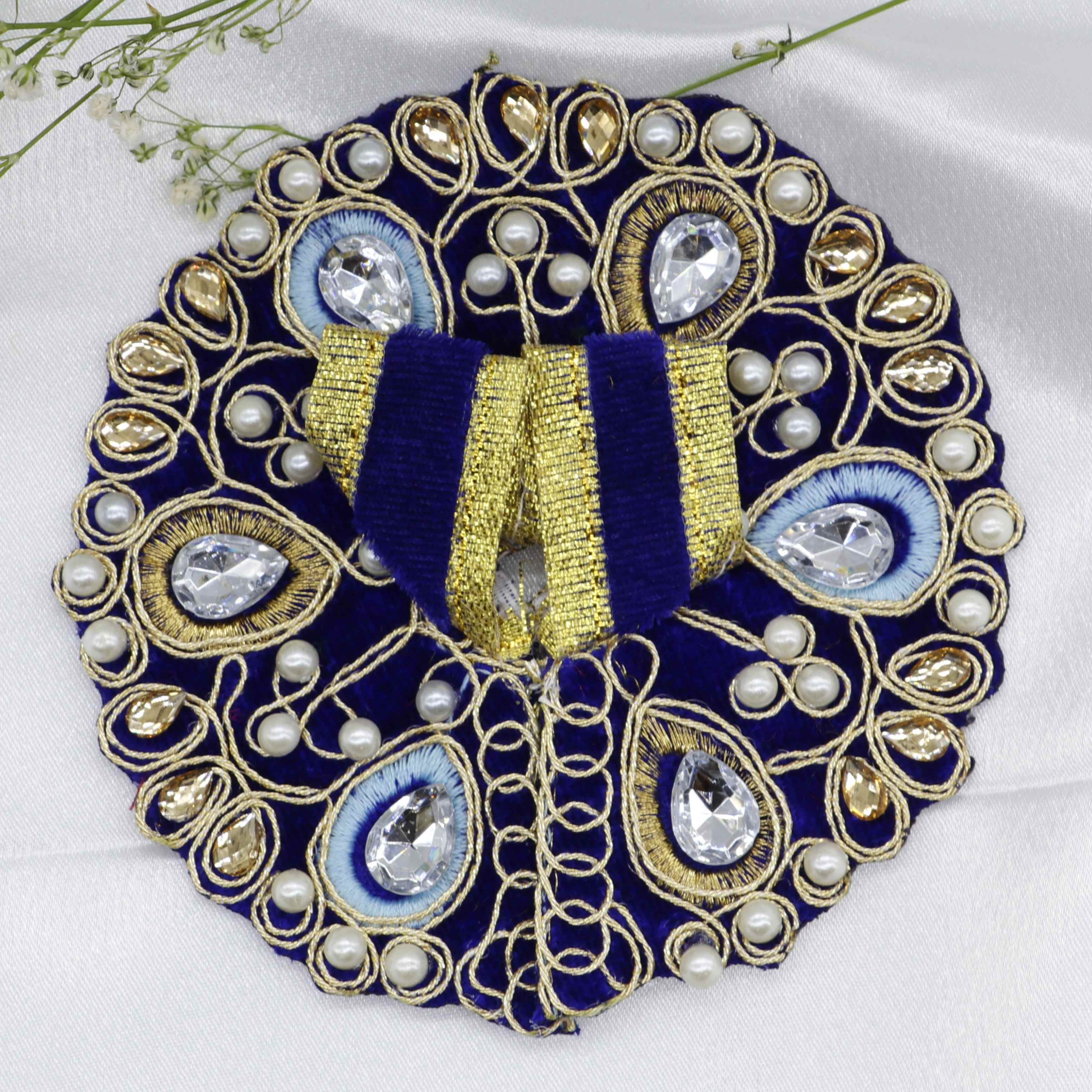 Heera Moti Velvet Base Laddu Gopal Dress