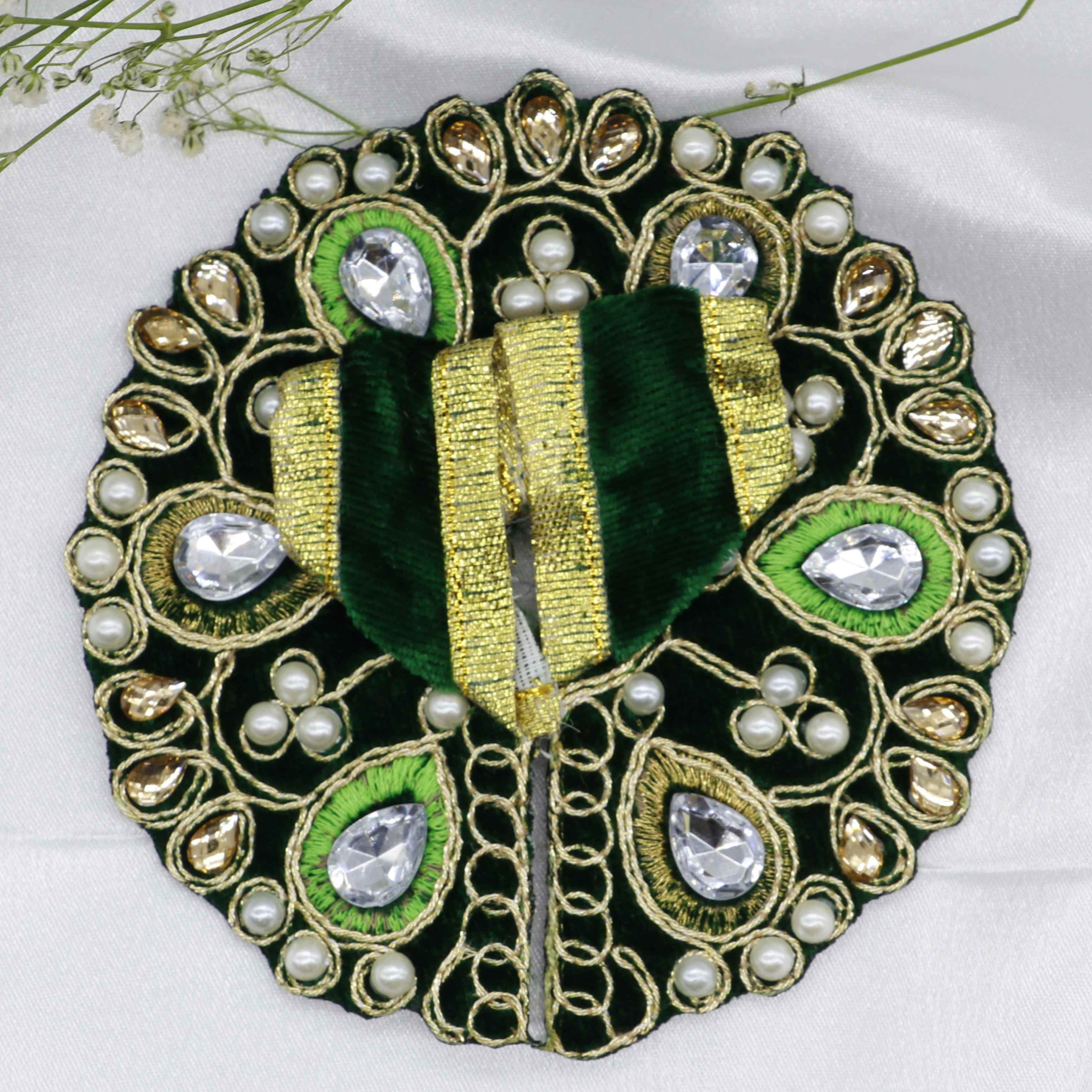Heera Moti Velvet Base Laddu Gopal Dress