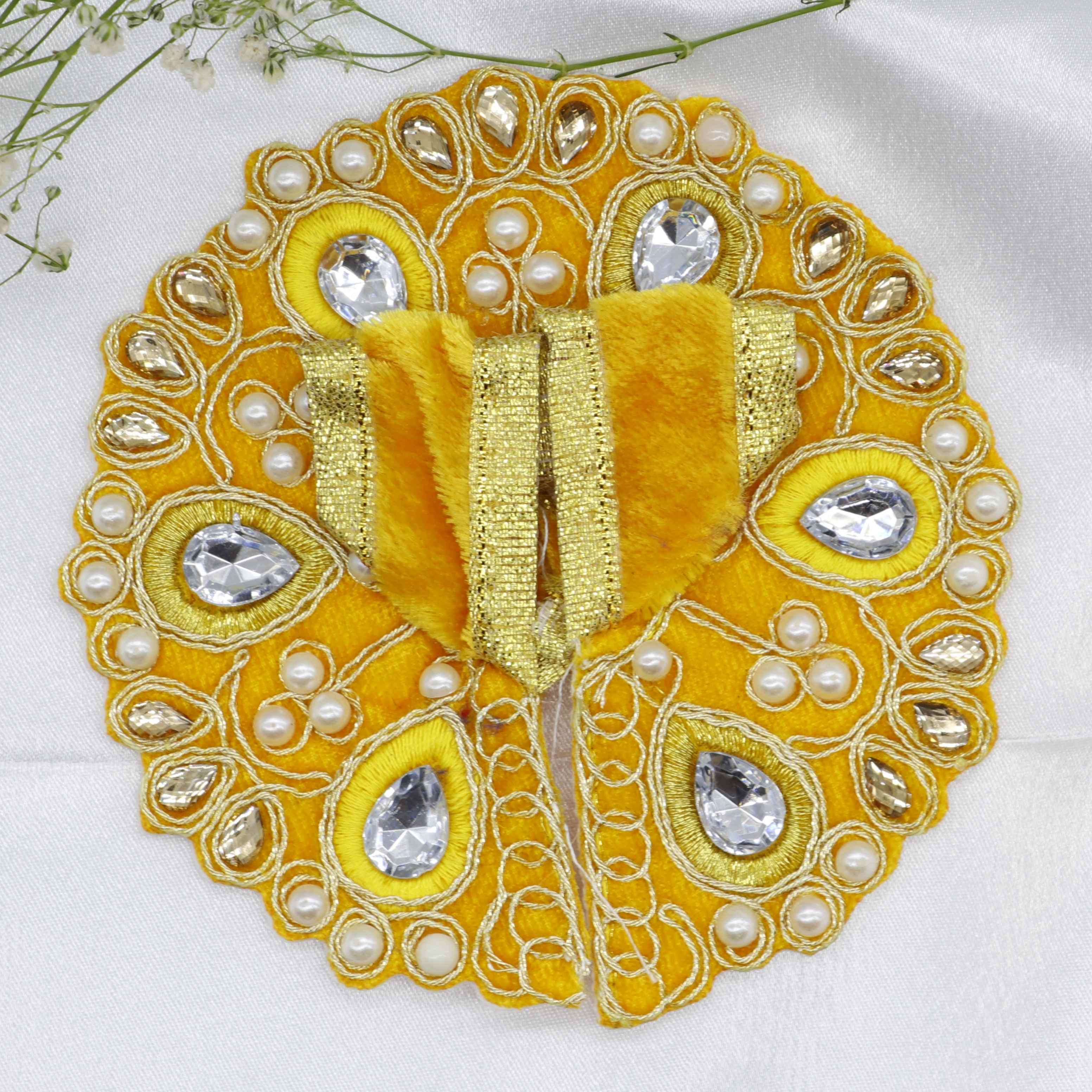 Heera Moti Velvet Base Laddu Gopal Dress