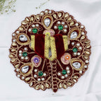 Heera Moti Velvet Base Laddu Gopal Dress