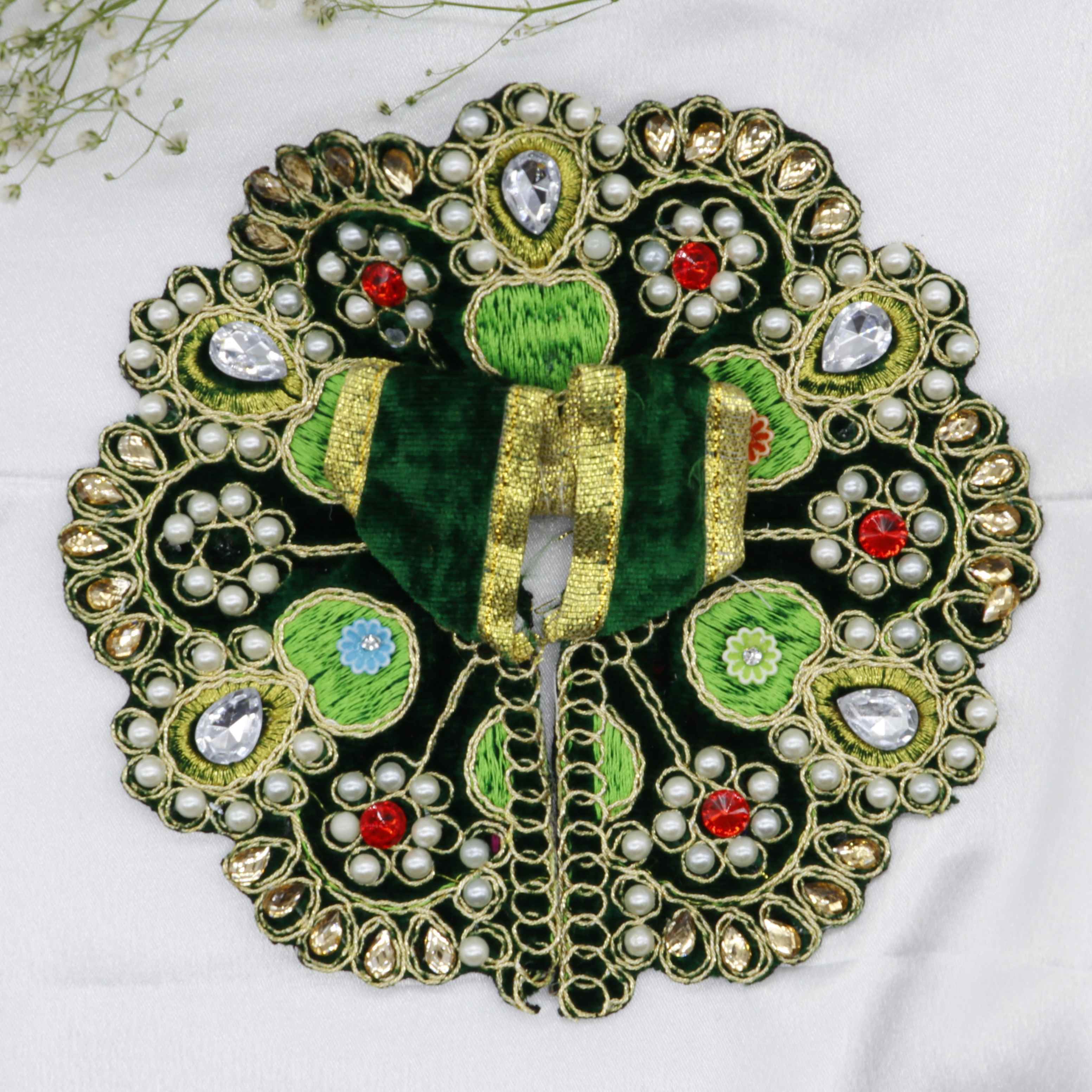 Heera Moti Velvet Base Laddu Gopal Dress