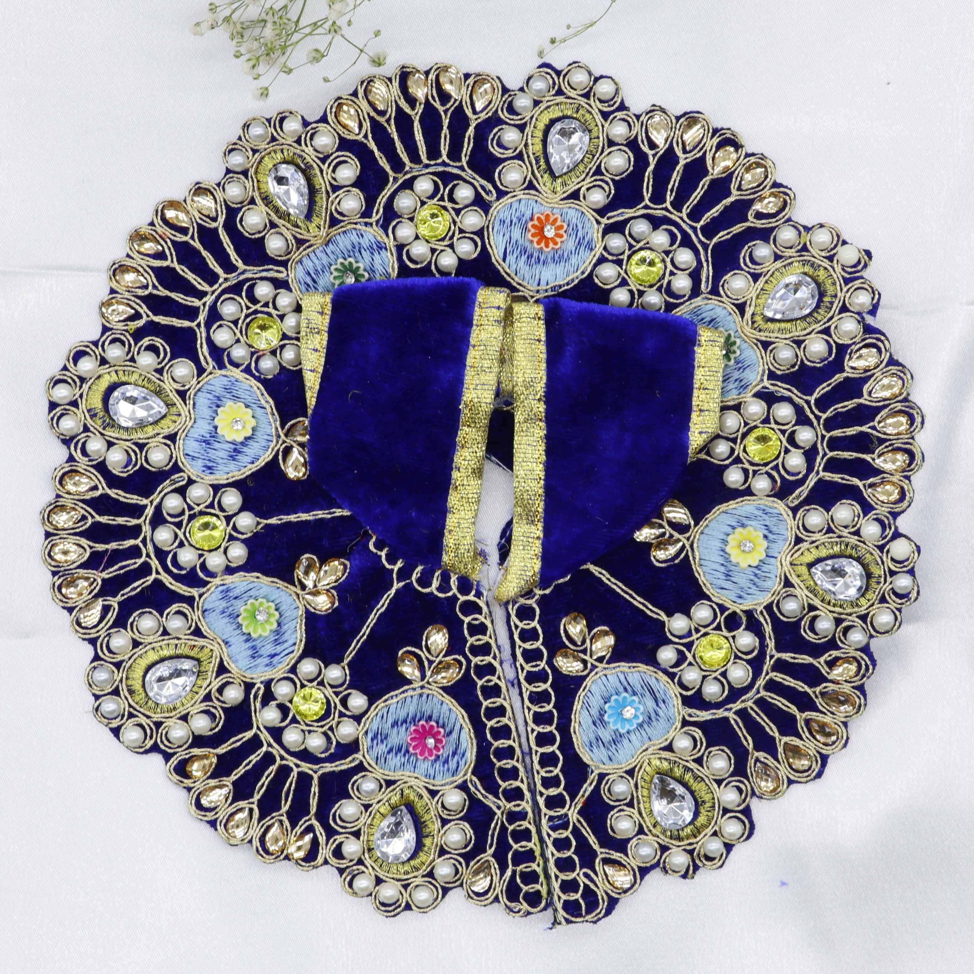 Heera Moti Velvet Base Laddu Gopal Dress
