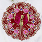 Heera Moti Velvet Base Laddu Gopal Dress