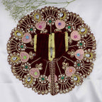 Heera Moti Velvet Base Laddu Gopal Dress