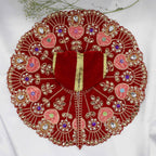 Heera Moti Velvet Base Laddu Gopal Dress