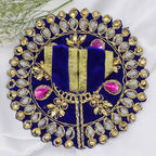 Jhalar Chakra Diamond Work Laddu Gopal Dress