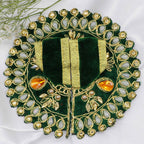 Jhalar Chakra Diamond Work Laddu Gopal Dress