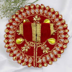 Jhalar Chakra Diamond Work Laddu Gopal Dress