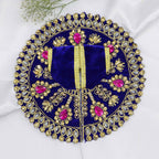Jhalar Chakra Diamond Work Laddu Gopal Dress