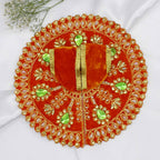 Jhalar Chakra Diamond Work Laddu Gopal Dress