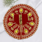 Jhalar Chakra Diamond Work Laddu Gopal Dress