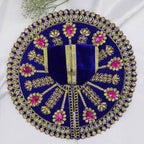 Jhalar Chakra Diamond Work Laddu Gopal Dress