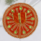 Jhalar Chakra Diamond Work Laddu Gopal Dress