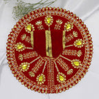 Jhalar Chakra Diamond Work Laddu Gopal Dress