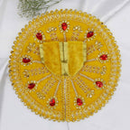 Jhalar Chakra Diamond Work Laddu Gopal Dress
