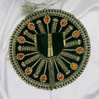 Jhalar Chakra Diamond Work Laddu Gopal Dress