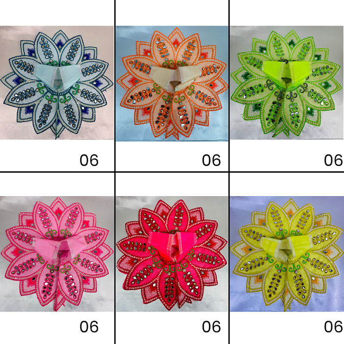 Kailash Kamal Poshak For Laddu Gopal - Pack of 12
