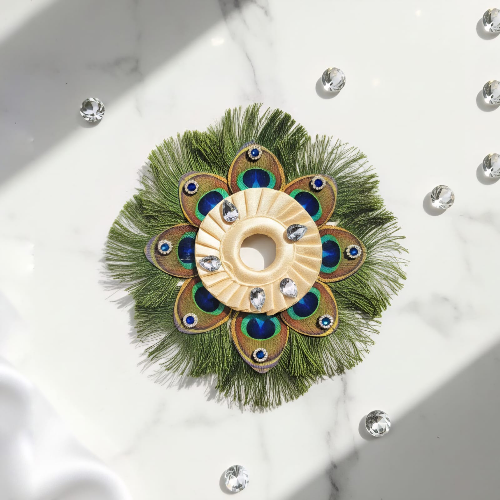 Mor-Pankhi Designer Laddu Gopal Dress