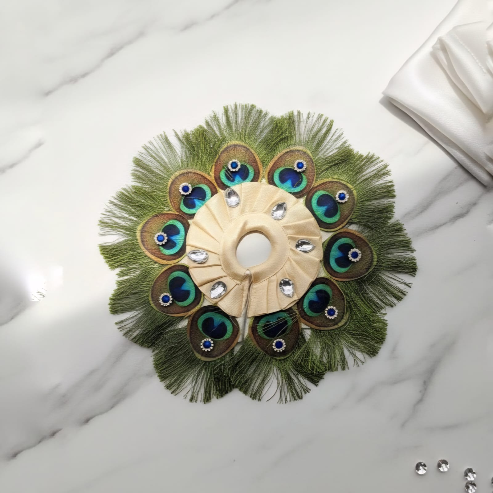 Mor-Pankhi Designer Laddu Gopal Dress