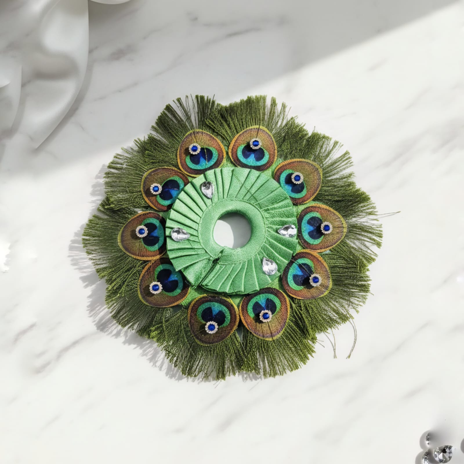 Mor-Pankhi Designer Laddu Gopal Dress